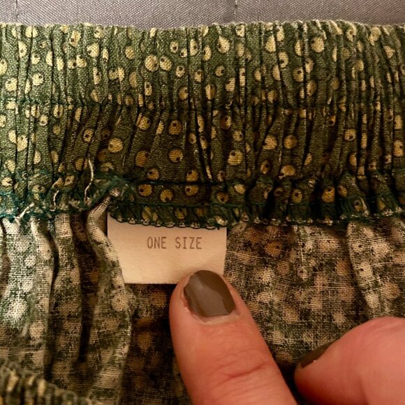 Vintage prairie skirt with ruffle - Picture 4 of 4